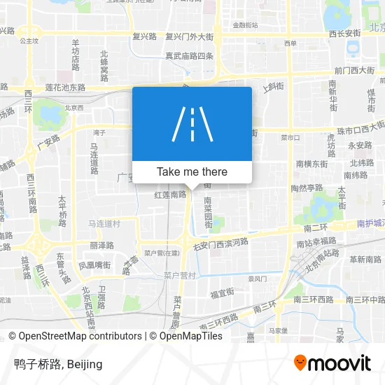 鸭子桥路 map