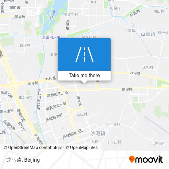 龙马路 map