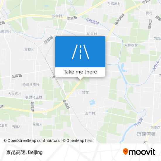 京昆高速 map