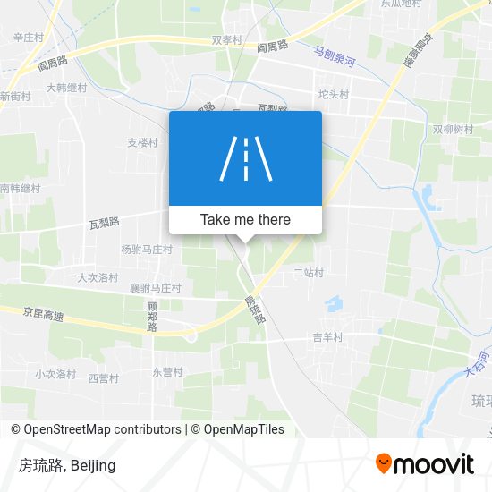 房琉路 map