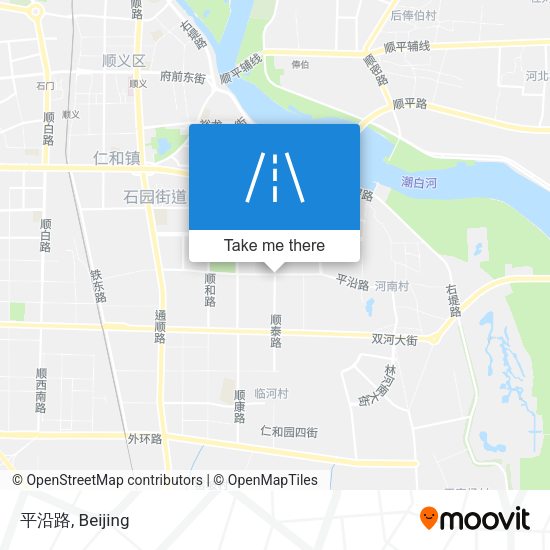 平沿路 map