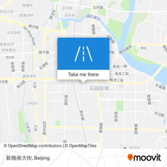 新顺南大街 map