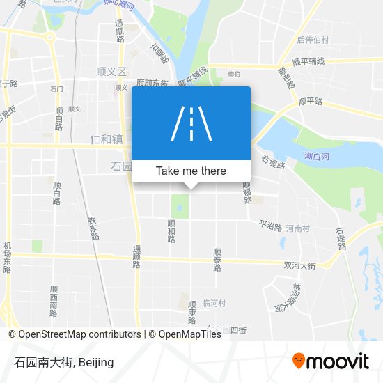石园南大街 map