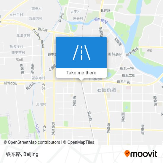 铁东路 map