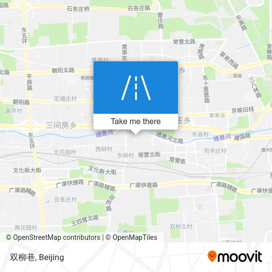双柳巷 map