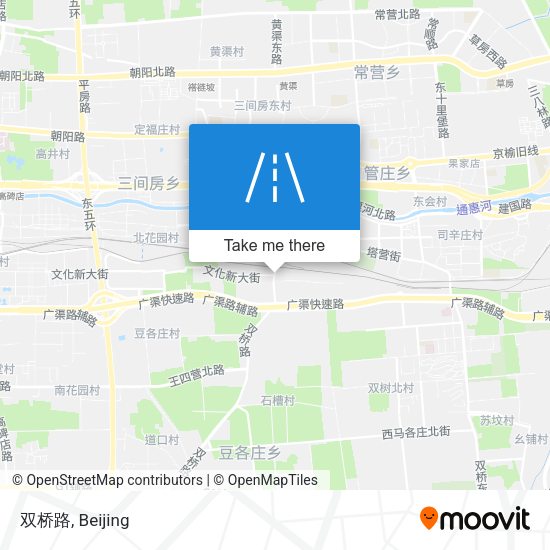双桥路 map