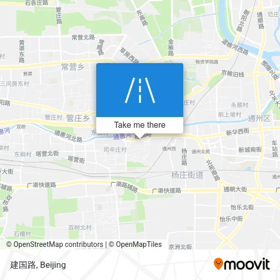 建国路 map