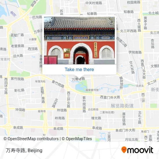万寿寺路 map