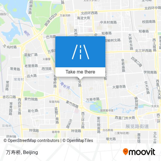 万寿桥 map