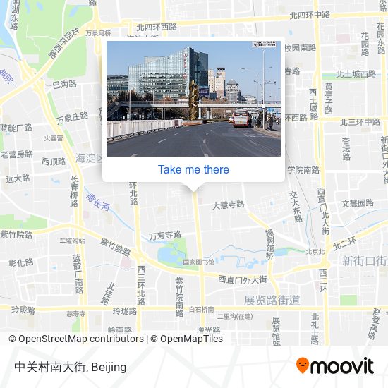 中关村南大街 map