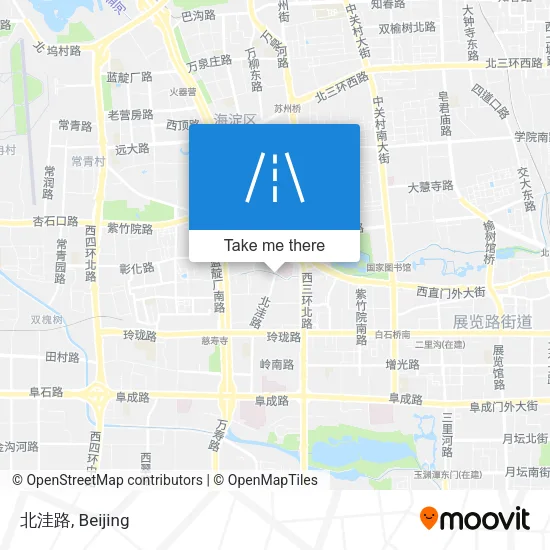 北洼路 map