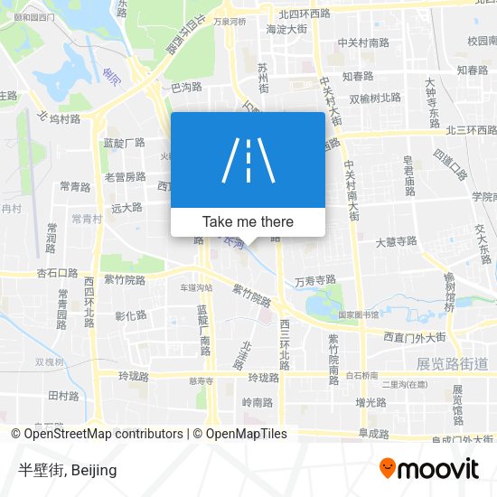 半壁街 map