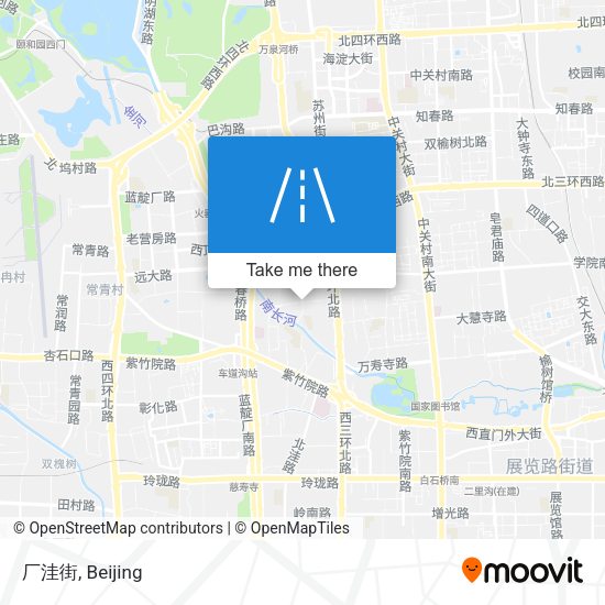 厂洼街 map