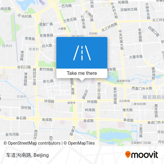 车道沟南路 map