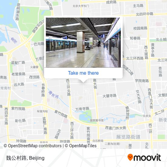 魏公村路 map