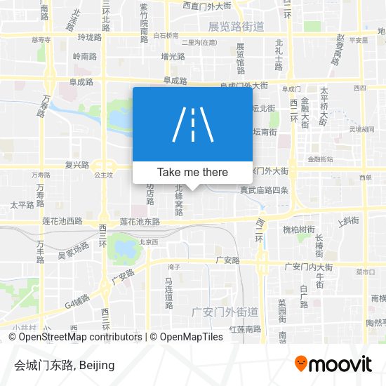 会城门东路 map