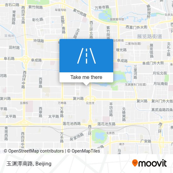 玉渊潭南路 map
