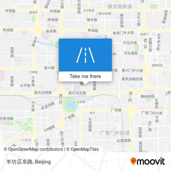 羊坊店东路 map
