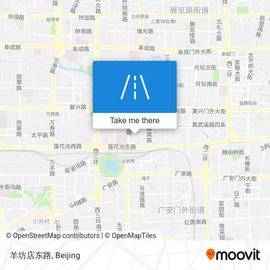 羊坊店东路 map