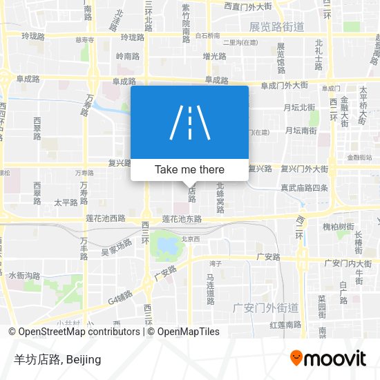 羊坊店路 map