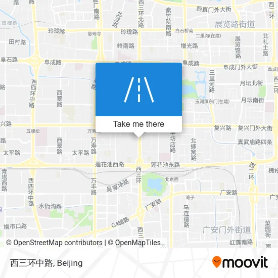 西三环中路 map