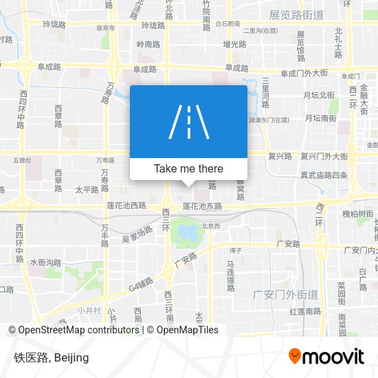 铁医路 map