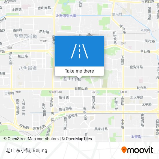 老山东小街 map