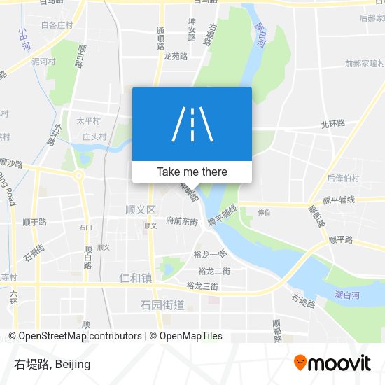 右堤路 map
