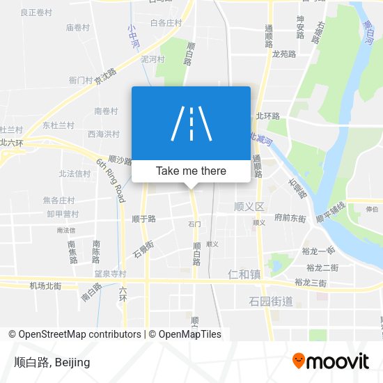 顺白路 map