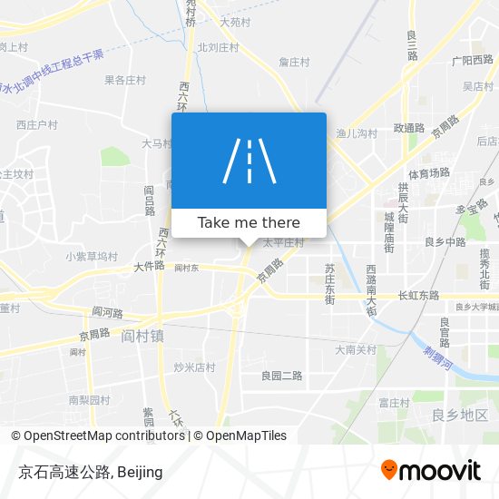 京石高速公路 map