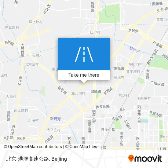 北京-港澳高速公路 map