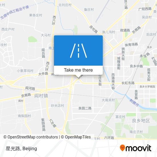 星光路 map