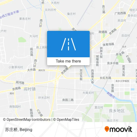 苏庄桥 map