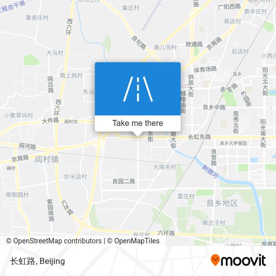 长虹路 map