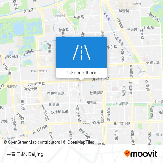 展春二桥 map