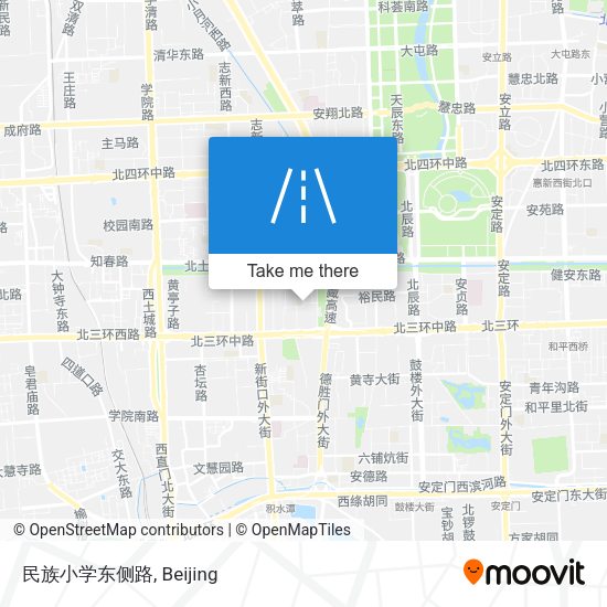 民族小学东侧路 map