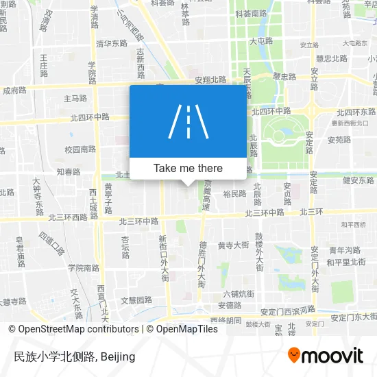 民族小学北侧路 map
