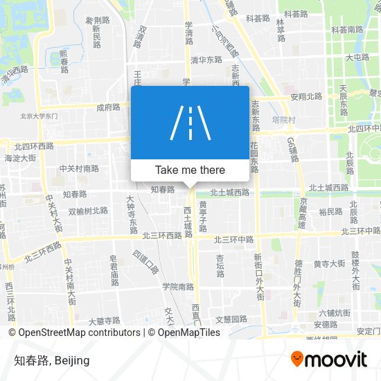 知春路 map