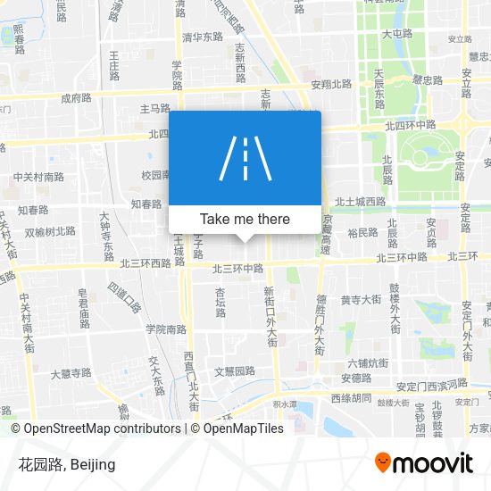 花园路 map