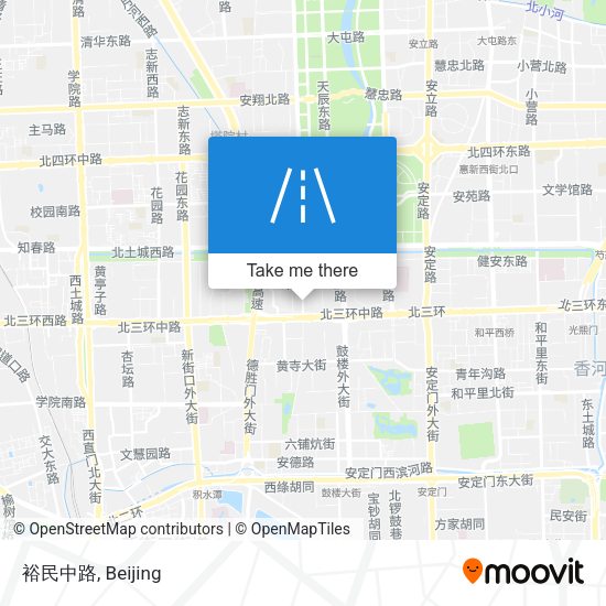 裕民中路 map