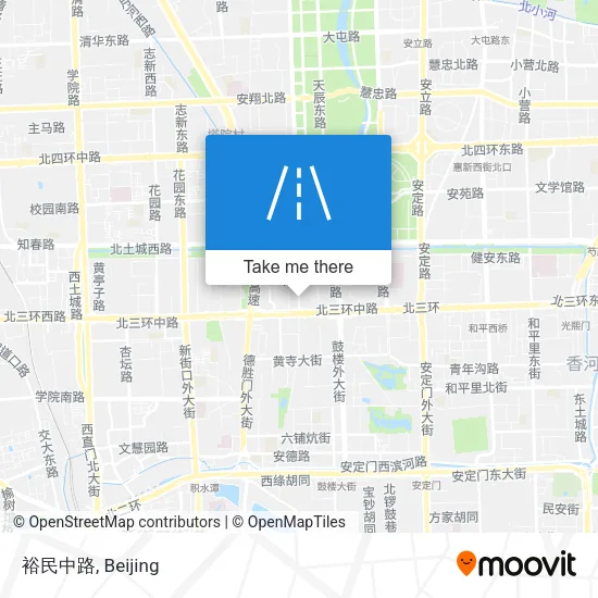 裕民中路 map