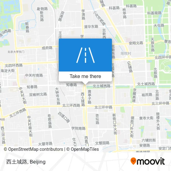 西土城路 map