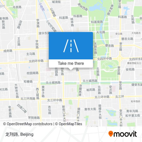 龙翔路 map