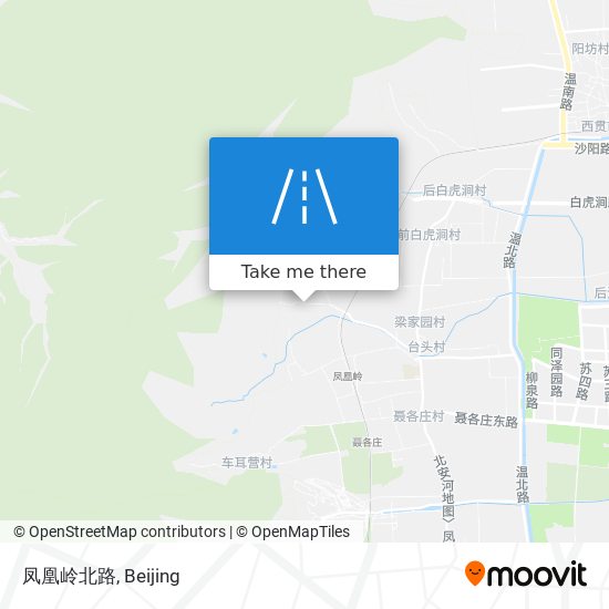 凤凰岭北路 map