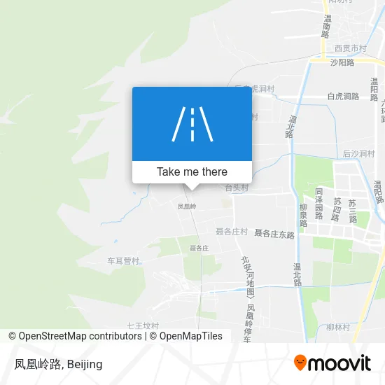 凤凰岭路 map