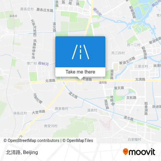 北清路 map
