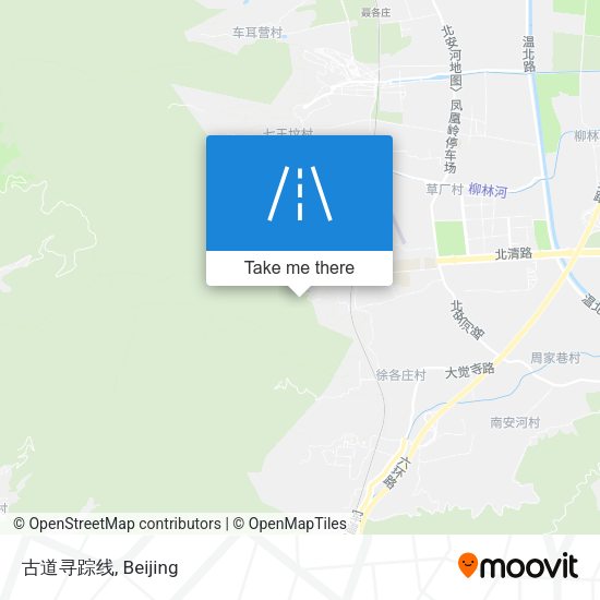 古道寻踪线 map