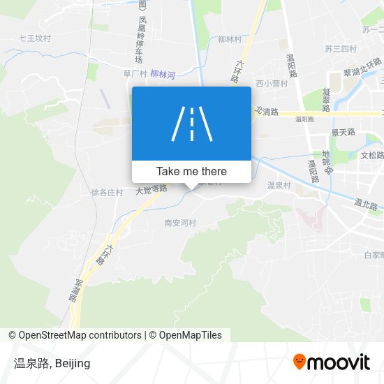 温泉路 map