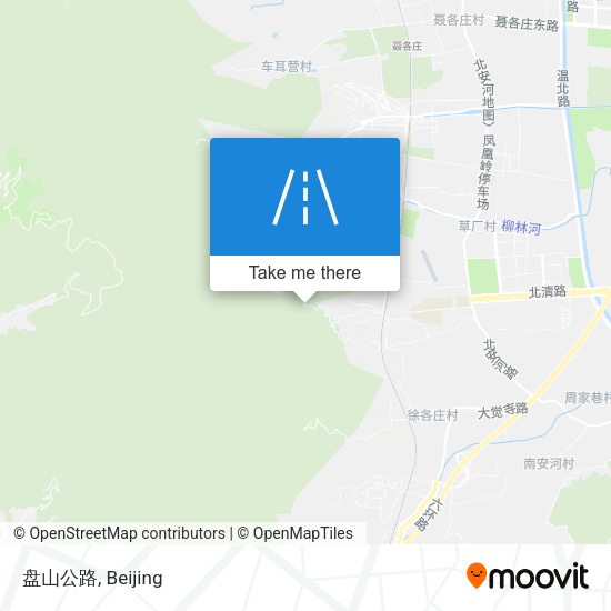 盘山公路 map