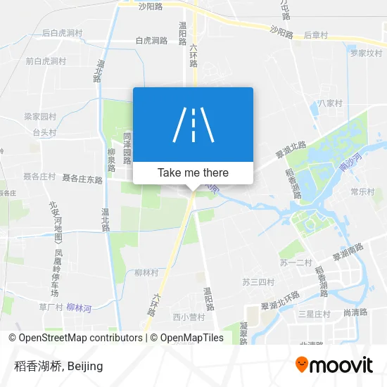 稻香湖桥 map
